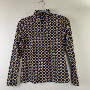 J. McLaughlin Quarter zip  Catalina cloth women’s Top-Small